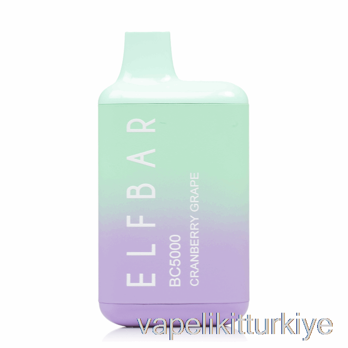 Vape Likit Bc5000 %0 Sıfır Nikotin Tek Kullanımlık Kızılcık üzümü